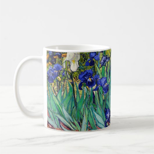 Mug Irises par Vincent van Gogh (Gauche)