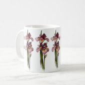 Mug Irises pourpres (Devant gauche)