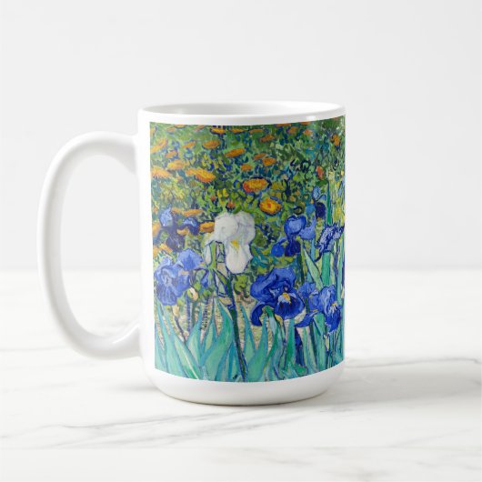 Mug Irises Vincent van Gogh (Gauche)