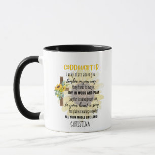 Mug Irish Blessing For GODDAUGHTER - Cadeau Personnali