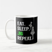 Mug Irish Dance Mange Sleep Jig Répétition (Gauche)