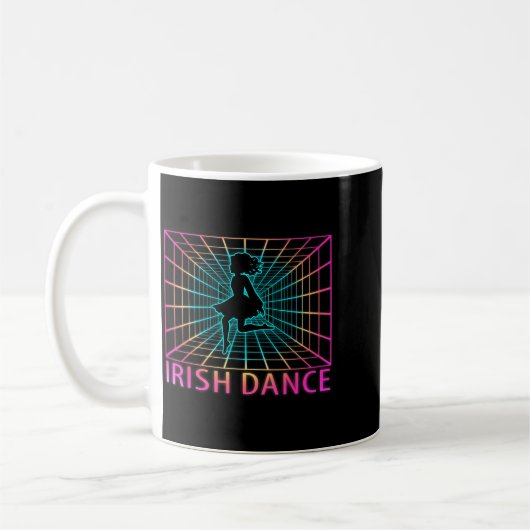 Mug Irish Dance Retro Dancer Gift (Gauche)