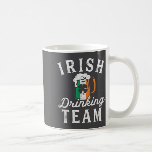 Mug Irish Drinking Team Shirt St Patrick's Day Group S (Droite)