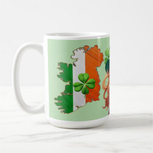 Mug IRISH FIDE et quatre trèfles...