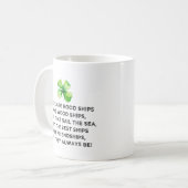 Mug Irish Friendship Toast 4 Leaf Clover St Patricks (Devant gauche)