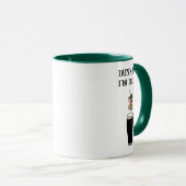 Mug Irish Leprechaun Bier Dive - Drôle Drôle Stout Car (Devant droit)