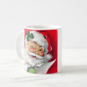 Mug Irish Père Noël, Irish Christmas Mug, Irlande (Devant gauche)
