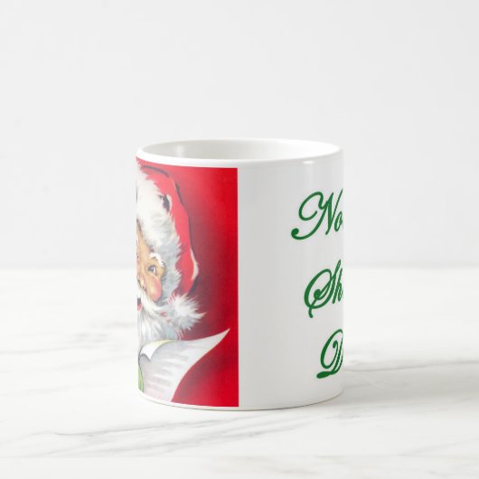 Mug Irish Père Noël, Irish Christmas Mug, Irlande (Centre)