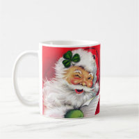 Irish Père Noël, Irish Christmas Mug, Irlande