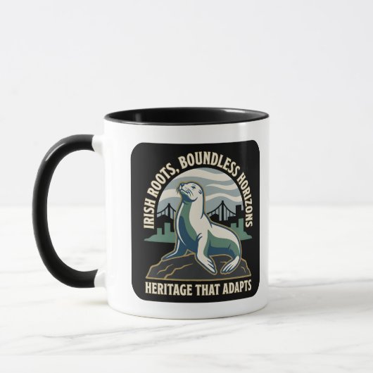 Mug Irish Roots Boundless Horizons Sea Lion (Gauche)
