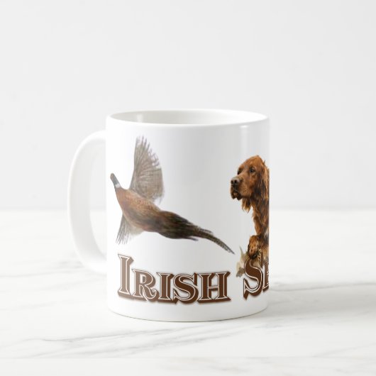 Mug Irish Setter  (Devant gauche)