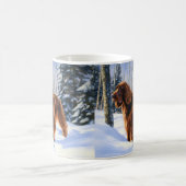 Mug Irish Setter Let It Neige Christmas (Centre)