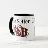 Mug Irish Setter Papa Dons (Devant gauche)