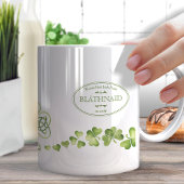 Mug Irish Shamrock and Celtic Knot Name & Message