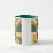 Mug Irish Whiskey Tumbler Shamrock Ice "Sláinte!" (Centre)
