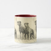 Mug Irish wolfhound (Centre)