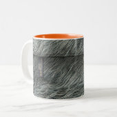Mug Irish Wolfhound Tweekleurige Koffiemok (Voorkant links)