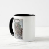 Mug Irishman Drapeau de conduite des Shamrocks (Devant gauche)