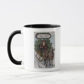Mug Irishman Drapeau de conduite des Shamrocks (Gauche)