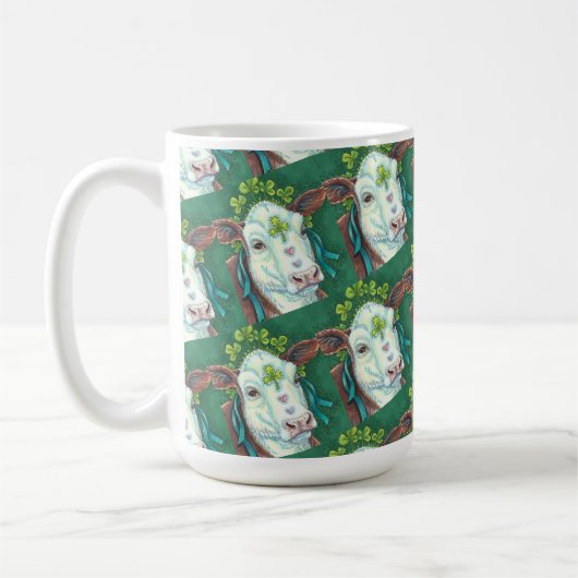 MUG IRLANDAIS BRED ST. PATRICK'S DAY HEIFER, VACHE SHA (Gauche)