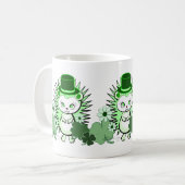 Mug Irlandais chanceux de hérisson (Devant gauche)