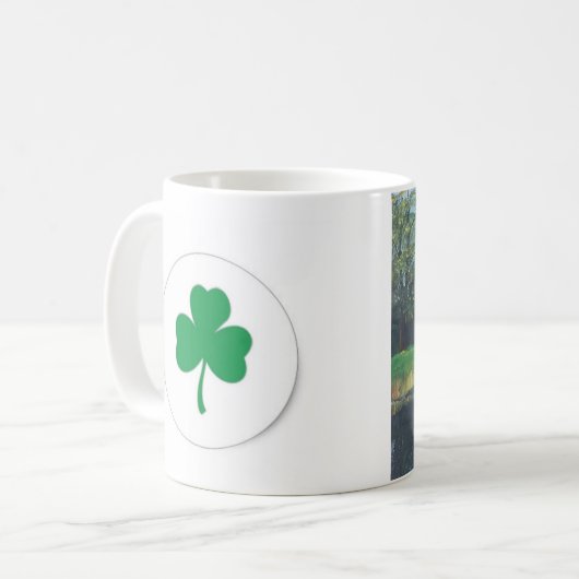 Mug irlandais, Coupe (Devant gauche)