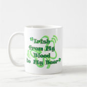 Mug Irlandais de sang à la bière (Gauche)