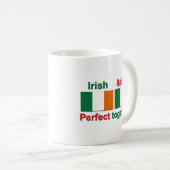 Mug Irlandais italien - perfectionnez ensemble ! (Devant droit)