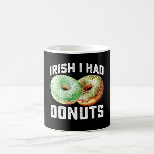 Mug Irlandais J'avais des amoureux de beignets Funny S (Centre)