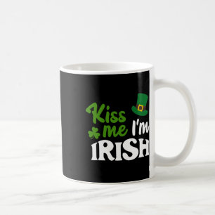 Mug Irlandais Kiss Me Im Jour de la Saint Patrick Irla