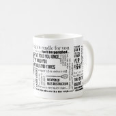 Mug Irlandais Mammy / Chansons de la Fête des mères (Devant droit)