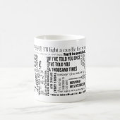 Mug Irlandais Mammy / Chansons de la Fête des mères (Centre)