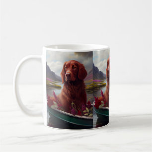Mug Irlandais rouge sur une pagaie : une aventure pitt