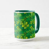 Mug Irlandais - Shamrock (Devant droit)