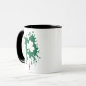 Mug Irlandais Shamrock Splat ! (Devant gauche)