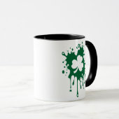 Mug Irlandais Shamrock Splat ! (Devant droit)