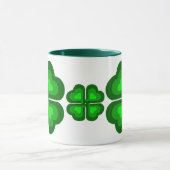 Mug Irlandais, trèfle d'Irlande, trèfle (Centre)