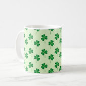 Mug irlandais trois motif feuille (Devant gauche)