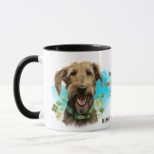 Mug Irlandais Wolfhound Chien ami loyal (Gauche)