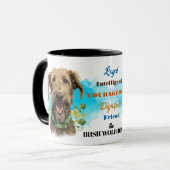 Mug Irlandais Wolfhound Chien ami loyal (Devant gauche)