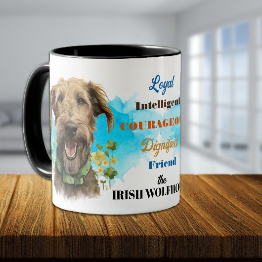 Mug Irlandais Wolfhound Chien ami loyal