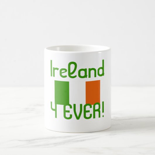 Mug Irlande 4 jamais/drapeau (Centre)