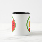 Mug IRLANDE AVEC PALESTINE - Watermelon (Centre)