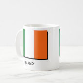 Mug Irlande-drapeau, Irlande-drapeau, IRLANDE, IRLANDE (Devant gauche)