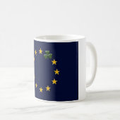 Mug Irlande - Drapeau Thème européen - (Devant droit)