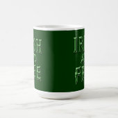 Mug IRLANDE et GRATUIT pour la Saint Patrick (Centre)