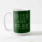 Mug IRLANDE et GRATUIT pour la Saint Patrick (Gauche)