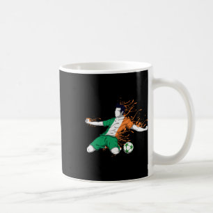Mug Irlande Football National - Football Amour Drapeau