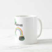 Mug *~* IRLANDE IRLANDE Patriot Rainbow Pot or (Devant droit)