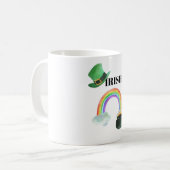 Mug *~* IRLANDE IRLANDE Patriot Rainbow Pot or (Devant gauche)